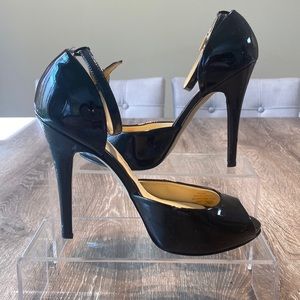 4.5 inch sexy heel Black